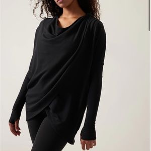 Athleta Purana Wrap Sweatshirt
